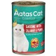 Aatas Cat Essential Sardine with Calamari & Prawn Cat Canned Food 400g